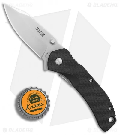 5.11 Tactical Inceptor Curia Frame Lock Knife Black FRN (2.625" Satin) 6 5.11 Tactical Inceptor Curia Frame Lock Knife Black FRN (2.625" Satin) - Image 4