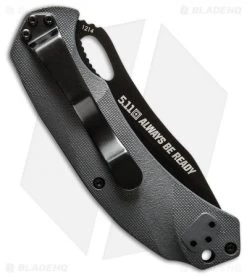 5.11 Tactical Alpha Liner Lock Folding Knife Gray FRN (3" Black) 51127 5 5.11 Tactical Alpha Liner Lock Folding Knife Gray FRN (3" Black) 51127 -Buck Knives Store 511 Tactical Alpha Gray FRN black BHQ 48218 er side