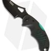 5.11 Tactical DTP Lock Back Knife Black/Blue FRN (2.85" Black) -Buck Knives Store 511 Tactical DTP Black Blue FRN black BHQ 48214 er