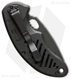 5.11 Tactical LDE Tanto Liner Lock Knife Black FRN (2.75" Black) 51089 -Buck Knives Store 511 Tactical LDE Tanto Black FRN black BHQ 48197 er side