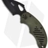 5.11 Tactical DRT Spear Point Liner Lock Knife Green FRN (2.625" Black) 51057
