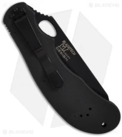 5.11 Tactical Scout Tanto Point Folder Pocket Knife (3.5" Black) 51054 -Buck Knives Store 511 scout tanto point 51054 back