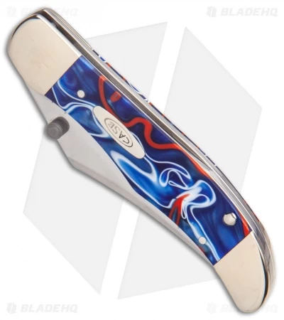 Case Kickstart Mid-Folding Hunter Assist Knife Patriotic Kirinite (101265AC SS) 5 Case Kickstart Mid-Folding Hunter Assist Knife Patriotic Kirinite (101265AC SS) - Image 3