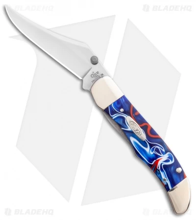 Case Kickstart Mid-Folding Hunter Assist Knife Patriotic Kirinite (101265AC SS) 3 Case Kickstart Mid-Folding Hunter Assist Knife Patriotic Kirinite (101265AC SS)