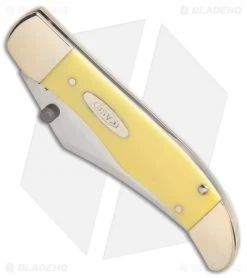 Case Kickstart Mid-Folding Hunter Assisted Knife Yellow (31265AC SS) 8 Case Kickstart Mid-Folding Hunter Assisted Knife Yellow (31265AC SS) -Buck Knives Store Assisted Opener Smooth Yellow Synthetic Mid Hunter clip BHQ 86872 er spine