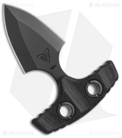 Atlas Dynamic Defense NOC Push Dagger Knife Black G-10 (2.375" Black)