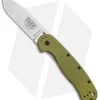 BRK Jeff Randall Avispa Frame Lock Knife OD Green (3.35" SK-5 Stonewash)
