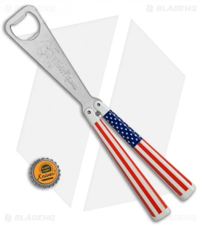 BB Barfly Bottle Opener Butterfly Trainer (USA Flag) 5 BB Barfly Bottle Opener Butterfly Trainer (USA Flag) - Image 3