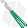 BBbarfly BBFireFly Knife Style Bottle Opener Balisong Green (4.25" Satin)