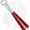 BB Barfly Pro Model Bottle Opener Butterfly Trainer (Red)
