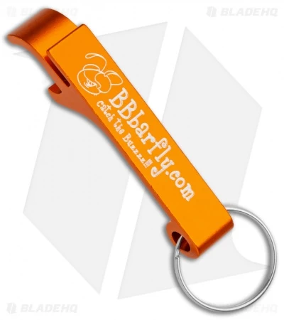 BB Barfly Pro V3 Blue/White BHQ Edition Knife Style Bottle Opener Butterfly 6 BB Barfly Pro V3 Blue/White BHQ Edition Knife Style Bottle Opener Butterfly - Image 4