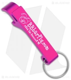 BB Barfly Pro V3 Blue/White BHQ Edition Standard Bottle Opener Butterfly -Buck Knives Store BB Barfly Pro V3 Blue White BHQ Edition Knife Style Bottle Opener Butterfly BHQ 131885 jr keychain