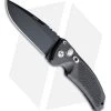 Hogue Knives EX-A03 Drop Point Automatic Knife Black (3.5" Black) 34330 -Buck Knives Store BHQ 14473