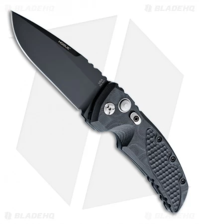Hogue Knives EX-A01 Automatic Knife Drop Point Black G10 (3.5" Black) 3 Hogue Knives EX-A01 Automatic Knife Drop Point Black G10 (3.5" Black)