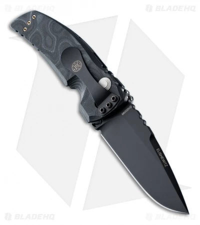 Hogue Knives EX-A01 Automatic Knife Drop Point Black G10 (3.5" Black) 4 Hogue Knives EX-A01 Automatic Knife Drop Point Black G10 (3.5" Black) - Image 2