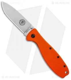 ESEE Zancudo Frame Lock Knife Orange (2.94" Stonewash)