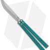BRS Barebones Balisong Butterfly Knife Blue Aluminum Channel (4.5" SW)