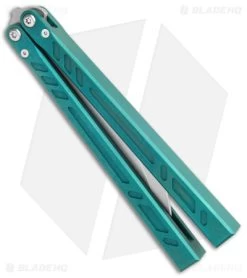 BRS Barebones Balisong Butterfly Knife Blue Aluminum Channel (4.5" SW) 7 BRS Barebones Balisong Butterfly Knife Blue Aluminum Channel (4.5" SW) -Buck Knives Store BRS Barebones Balisong Butterfly Blue Aluminum Channel SW BHQ 142014 jr spine
