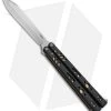 BRS Premium Replicant ALT Balisong Butterfly Knife Black G-10/Gold Ti (4.5" SW)