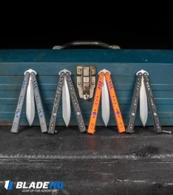 BRS Replicant ALT Blade Balisong Butterfly Knife Black G-10 (4.5" Stonewash) -Buck Knives Store BRS Replicant ALT Blade Balisong Butterfly Knife Black G 10 Stonewash BHQ 50398 kp toolbox web