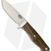 Bark River Fieldsman Fixed Blade Knife Bocote Wood Micarta (3.375" Satin) -Buck Knives Store Bark River Fieldsman Bocote Wood Micarta Satin BHQ 52740 er
