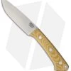 Bark River Fox River Fixed Blade Knife Antique Ivory Canvas Micarta (4" CPM-3V) -Buck Knives Store Bark River Fox River Antique Ivory Micarta BHQ 38758