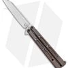 Bastinelli Creations Vulcan Balisong Butterfly Knife Ti (4.5" Satin) -Buck Knives Store Bastinelli Creations Vulcan Balisong Bronze Satin BHQ 102287 jr