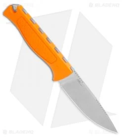 Benchmade 15006 Steep Country Fixed Blade Knife Orange Santoprene (3.5" SW) -Buck Knives Store Benchmade 15006 Steep Country Fixed Blade Knife Orange Santoprene 3.5 SW BHQ 114159 LS spine jr