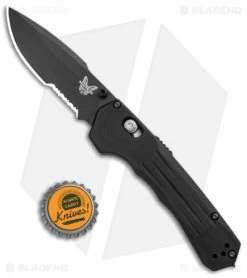 Benchmade 427SBK Mini Vallation AXIS-Assist Knife Black (3.2" Black Serr) -Buck Knives Store Benchmade 427BK Mini Vallation AXIS Assist Black Black Serr 427SBK BHQ 97771 jr bottlecap