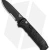 Benchmade 4400SBK Casbah Automatic Knife Black Grivory (3.4" Black Serr) -Buck Knives Store Benchmade 4400SBK 1 Casbah Black Grivory Black Serr BHQ 51632 jr