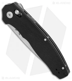 Benchmade 495 Vector AXIS-Assist Knife Black G-10 (3.6" Satin) -Buck Knives Store Benchmade 495 Vector Black G10 satin BHQ 78757 er spine