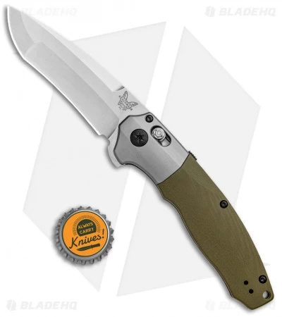 Benchmade 496 Vector AXIS-Assist Knife OD Green G-10 (3.6" Satin) 6 Benchmade 496 Vector AXIS-Assist Knife OD Green G-10 (3.6" Satin) - Image 4