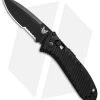 Benchmade 5750SBK Mini Presidio II Automatic Knife (3.2" Black Serr) -Buck Knives Store Benchmade 5750 SBK Mini Presidio II black serr BHQ 78772 er