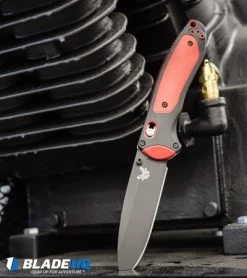 Benchmade 591BK Boost AXIS-Assist Knife Black/Red (3.43" Black) -Buck Knives Store Benchmade 591BK Boost AXIS Assist Knife Black Red Black BHQ 97057 kp motor web