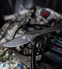 Benchmade Altitude Fixed Blade Knife (3" Black) 15200DLC -Buck Knives Store Benchmade Altitude Fixed Blade Knife Black 15200DLC BHQ 78766 kp bow cam web