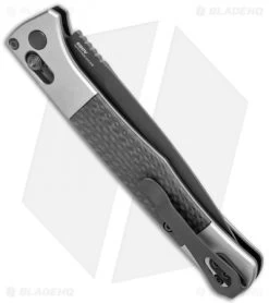 Benchmade Auto Fact AXIS Lock Knife Aluminum/CF (4" Black DLC) 4170BK 8 Benchmade Auto Fact AXIS Lock Knife Aluminum/CF (4" Black DLC) 4170BK -Buck Knives Store Benchmade Auto Fact AXIS Lock Aluminum CF Black DLC 4170BK BHQ 118572 jr side