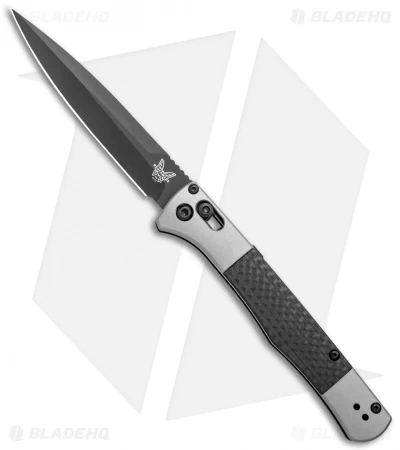 Benchmade Auto Fact AXIS Lock Knife Aluminum/CF (4" Black DLC) 4170BK 3 Benchmade Auto Fact AXIS Lock Knife Aluminum/CF (4" Black DLC) 4170BK