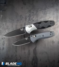 Benchmade Mini Barrage AXIS-Assist Knife Gray G-10 (2.91" Black) 585BK-2 -Buck Knives Store Benchmade Barrage AXIS Assist Knife Black G 10 Black 581BK BHQ 7777 kp steel web