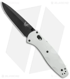 Benchmade Barrage Limited Edition AXIS-Assist Knife White FRN (3.25" Black S90V)