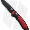 Benchmade 591BK Boost AXIS-Assist Knife Black/Red (3.43" Black) -Buck Knives Store Benchmade Boost AXIS Assist Black Red Black 591BK BHQ 97057 jr