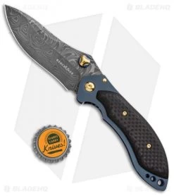Benchmade Gold Class 635-81 Mini Skirmish Folding Knife #03 -Buck Knives Store Benchmade Gold Class 635 81 Mini Skirmish Damascus 3 BHQ 2740 jr bottlecap