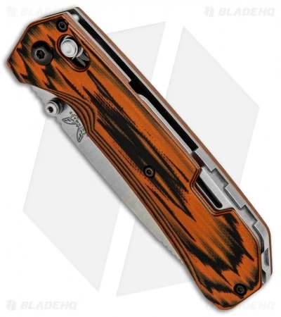 Benchmade Grizzly Creek Axis Lock Knife Orange/Black G10 (3.5" Satin) 15060-1801 5 Benchmade Grizzly Creek Axis Lock Knife Orange/Black G10 (3.5" Satin) 15060-1801 - Image 3