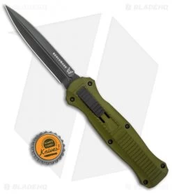 Benchmade Infidel OTF Automatic Knife OD Green (3.91" DLC S30V) Exclusive -Buck Knives Store Benchmade Infidel OTF Auto OD Green DLC Exclusive 3300DLC 1802 BHQ 81491 jr bottlecap
