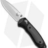 Benchmade 595 Mini Boost AXIS-Assist Knife Black/Gray (3.11" Satin) -Buck Knives Store Benchmade Mini Boost AXIS Assist Black Gray 595 BHQ 78758 jr