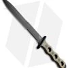 Benchmade SOCP 185 Dagger Fixed Blade Knife Tan (3.22" Black Serr) 185SBK-1 -Buck Knives Store Benchmade SOCP 185 Dagger Fixed Blade Tan Black Serr BHQ 179541 jr