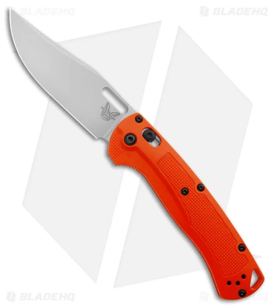 Benchmade Taggedout AXIS Lock Knife Orange Grivory (3.5" Stonewash) 15535 3 Benchmade Taggedout AXIS Lock Knife Orange Grivory (3.5" Stonewash) 15535