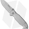 Benchmark Stainless Steel Spring Assisted Frame Lock Knife (3.5" Satin)