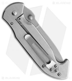 Benchmark Stainless Steel Spring Assisted Frame Lock Knife (3.5" Satin) 5 Benchmark Stainless Steel Spring Assisted Frame Lock Knife (3.5" Satin) -Buck Knives Store Benchmark Stainless Steel SA FL Satin BHQ 39906 jr side