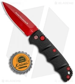 Boker Black Widow Mini Kalashnikov Automatic Knife Dagger (2.5" Red D2) -Buck Knives Store Boker Black Widow Mini Kalashnikov Auto Dagger Red 01KALS57NSOI BHQ 96966 jr bottlecap update