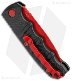 Boker Black Widow Mini Kalashnikov Automatic Knife Dagger (2.5" Red D2) -Buck Knives Store Boker Black Widow Mini Kalashnikov Auto Dagger Red 01KALS57NSOI BHQ 96966 jr side